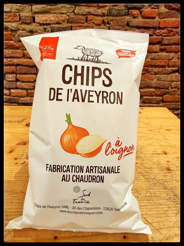 CHIPS AVEYRON A L'OIGNON 125G