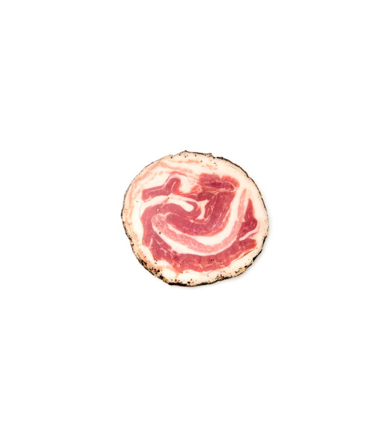 PANCETTA PORC NOIR TRANCHEE